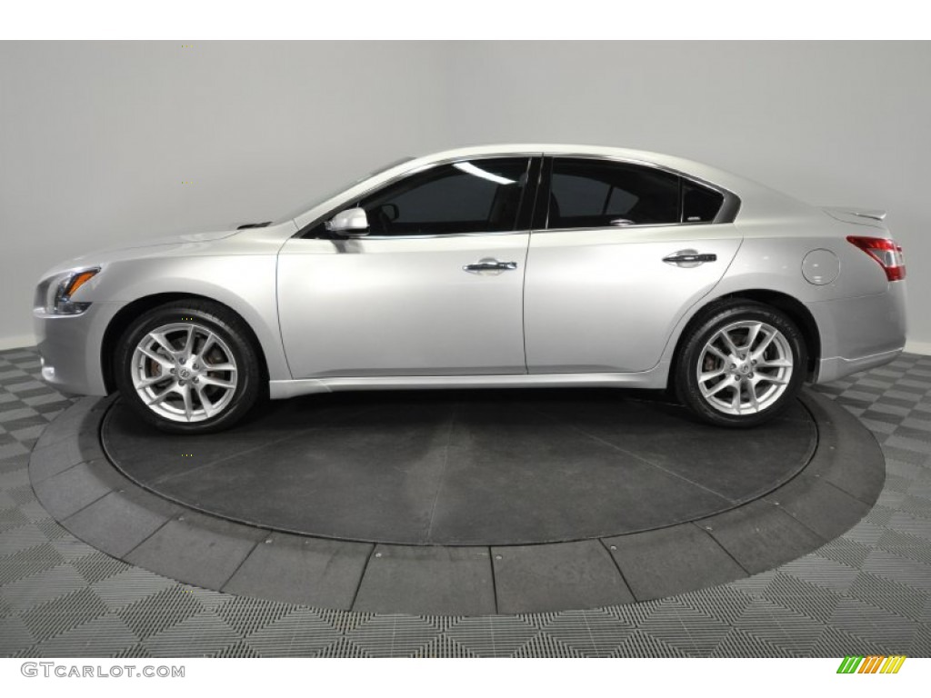 Radiant Silver Metallic 2009 Nissan Maxima 3.5 SV Exterior Photo #58806102