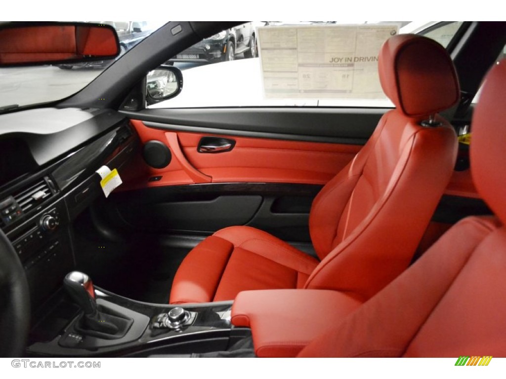 Coral Red/Black Interior 2012 BMW 3 Series 335i Coupe Photo #58806120