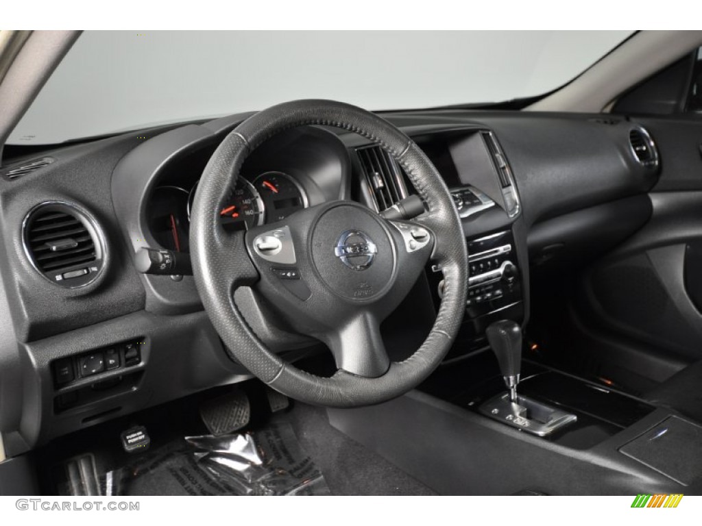 2009 Nissan Maxima 3.5 SV Charcoal Dashboard Photo #58806183