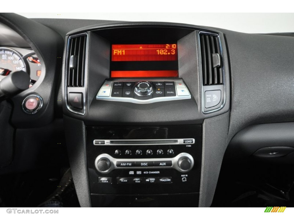 2009 Maxima 3.5 SV - Radiant Silver Metallic / Charcoal photo #29