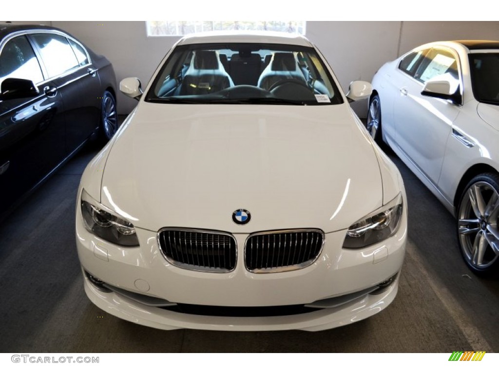 2012 3 Series 328i xDrive Coupe - Alpine White / Black photo #9