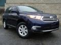 2012 Nautical Blue Metallic Toyota Highlander SE 4WD  photo #2