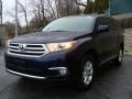 2012 Nautical Blue Metallic Toyota Highlander SE 4WD  photo #3