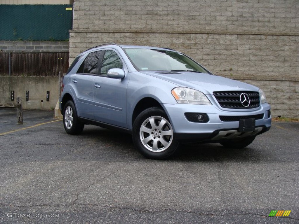 Alpine Rain Metallic 2006 Mercedes-Benz ML 350 4Matic Exterior Photo #58808199