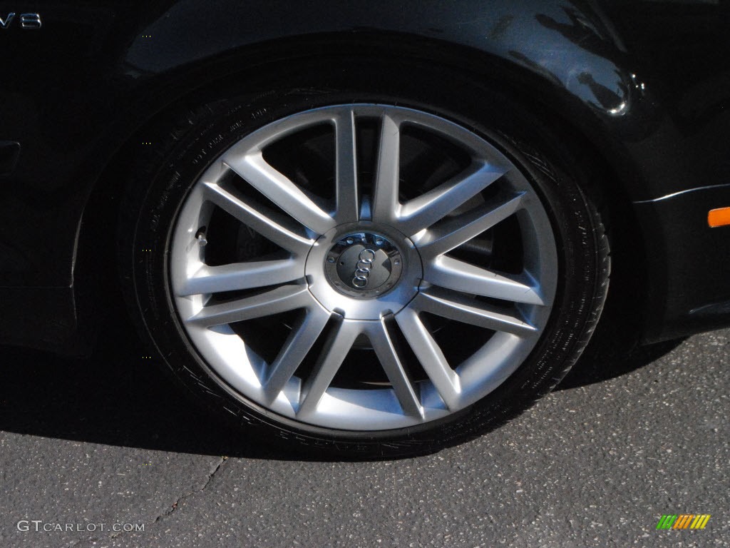 2007 Audi S4 4.2 quattro Cabriolet Wheel Photo #58809525
