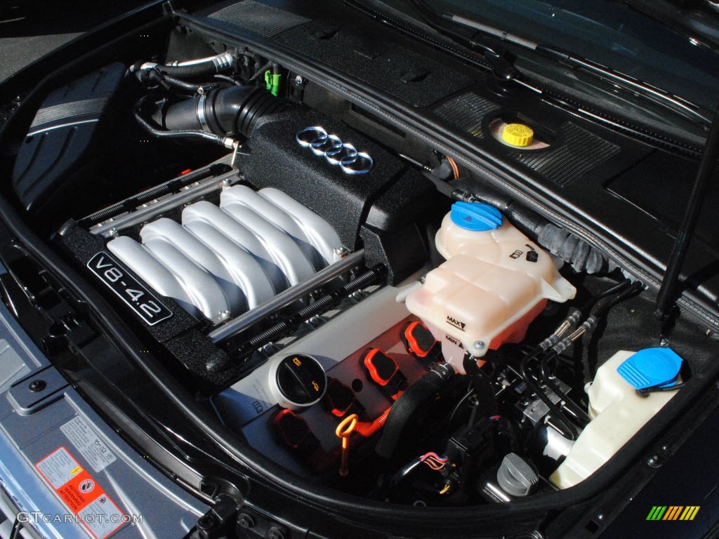 2007 Audi S4 4.2 quattro Cabriolet Engine Photos
