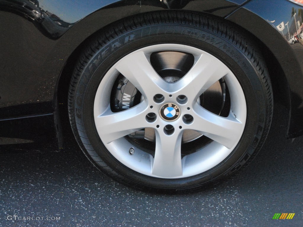 2008 1 Series 135i Convertible - Jet Black / Black photo #2