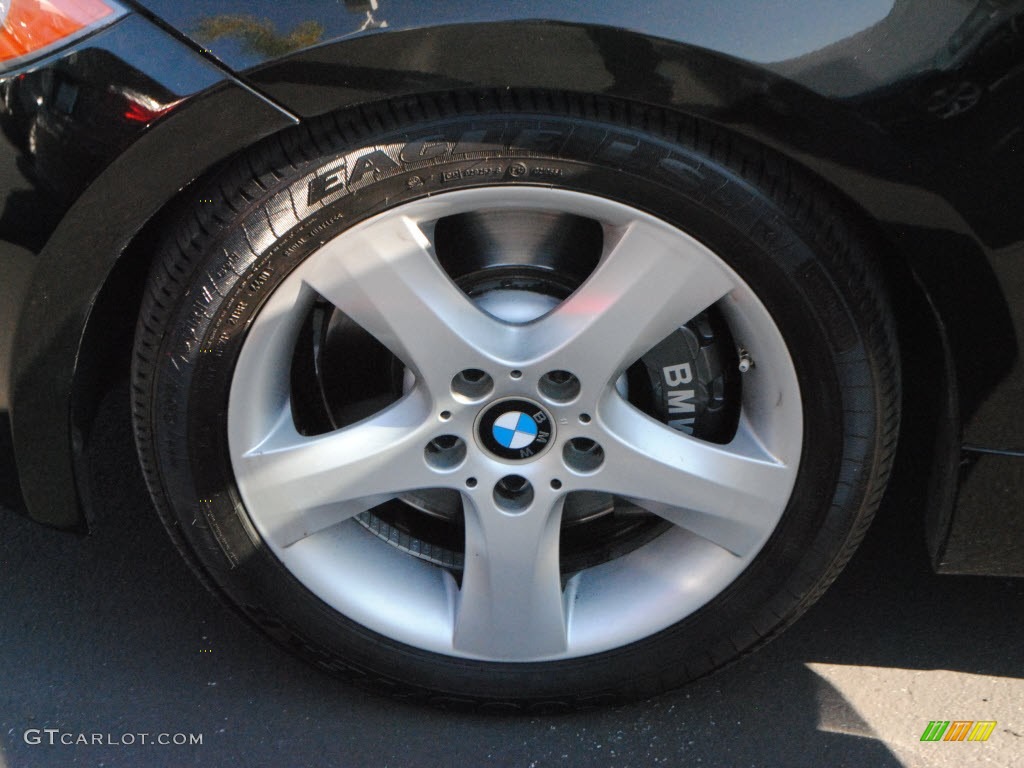 2008 1 Series 135i Convertible - Jet Black / Black photo #25