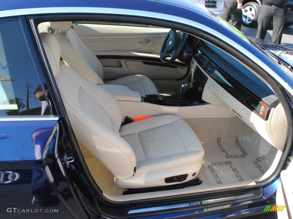 2011 3 Series 328i Coupe - Deep Sea Blue Metallic / Cream Beige photo #5