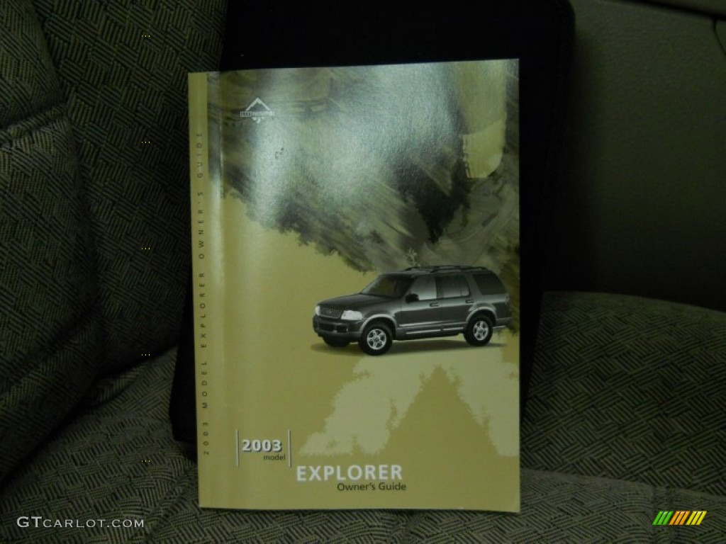 2003 Explorer XLS 4x4 - Harvest Gold Metallic / Medium Parchment Beige photo #20