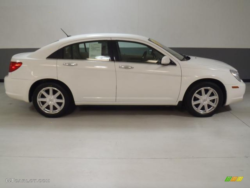 Stone White 2008 Chrysler Sebring Limited Sedan Exterior Photo #58811862
