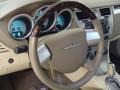 Dark Khaki/Light Graystone Steering Wheel Photo for 2008 Chrysler Sebring #58812024