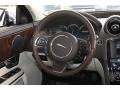 Ivory/Truffle 2012 Jaguar XJ XJL Portfolio Steering Wheel