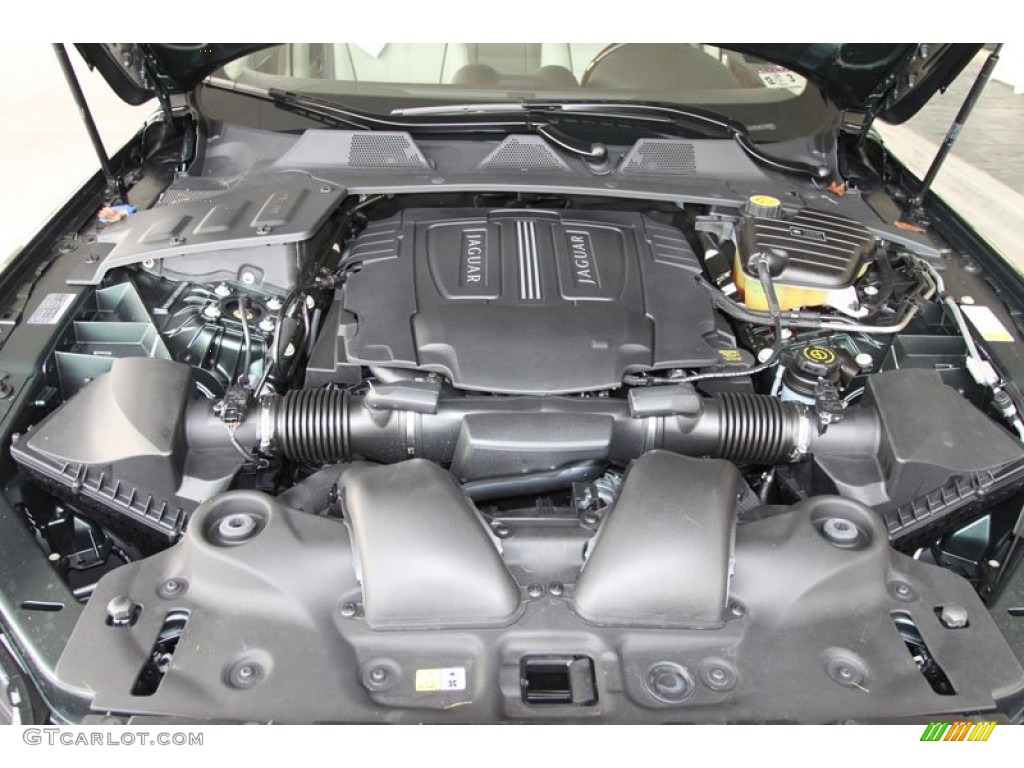 2012 Jaguar XJ XJL Portfolio 5.0 Liter DI DOHC 32-Valve VVT V8 Engine Photo #58812255
