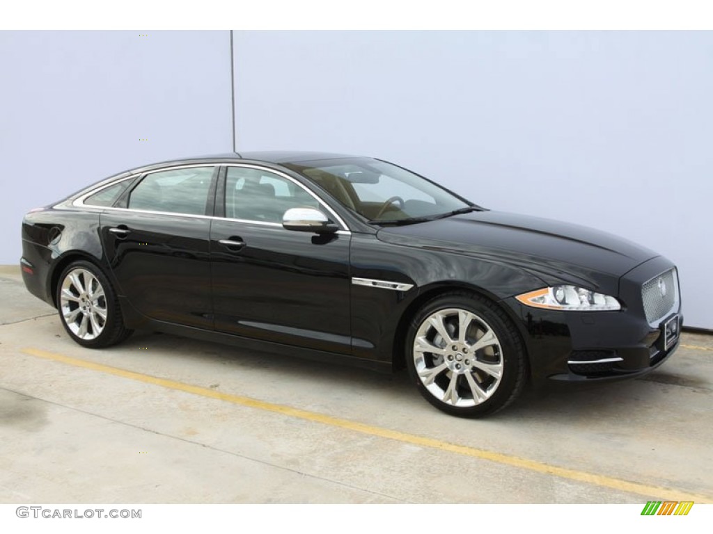 Ebony 2012 Jaguar XJ XJL Portfolio Exterior Photo #58812294