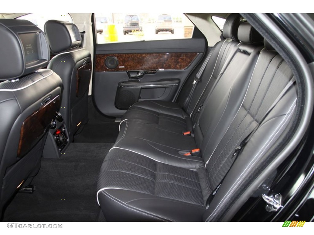 Jet/Ivory Interior 2012 Jaguar XJ XJL Portfolio Photo #58812333