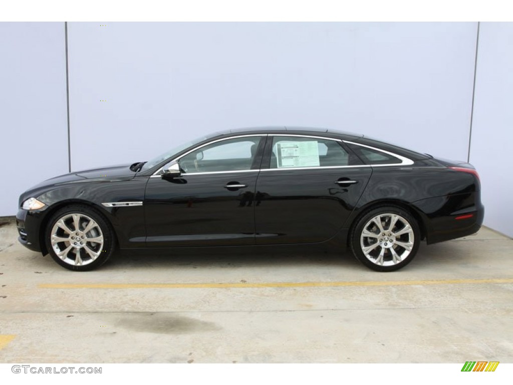 Ebony 2012 Jaguar XJ XJL Portfolio Exterior Photo #58812372