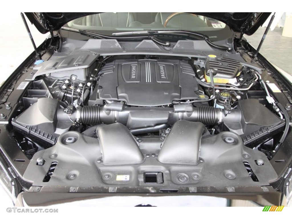 2012 Jaguar XJ XJL Portfolio 5.0 Liter DI DOHC 32-Valve VVT V8 Engine Photo #58812510