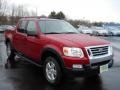 2007 Red Fire Ford Explorer Sport Trac XLT 4x4  photo #17