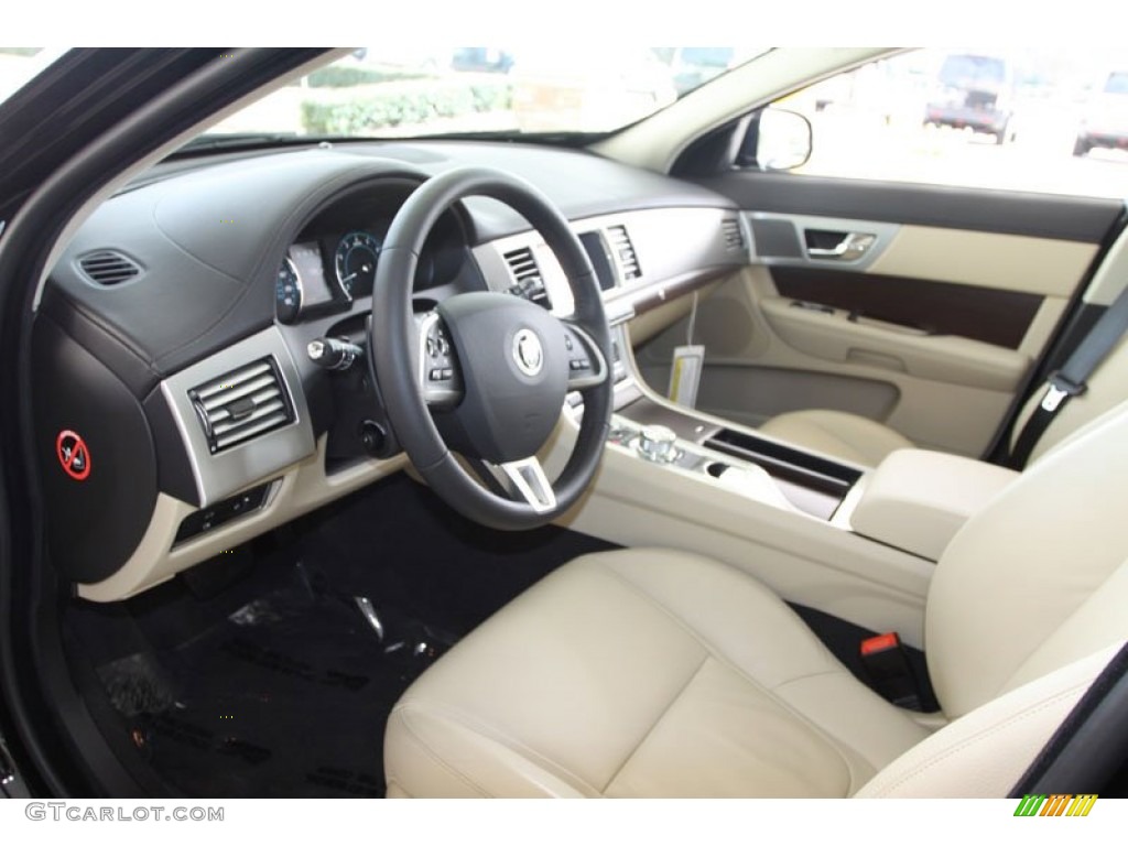 Barley/Warm Charcoal Interior 2012 Jaguar XF Standard XF Model Photo #58812564