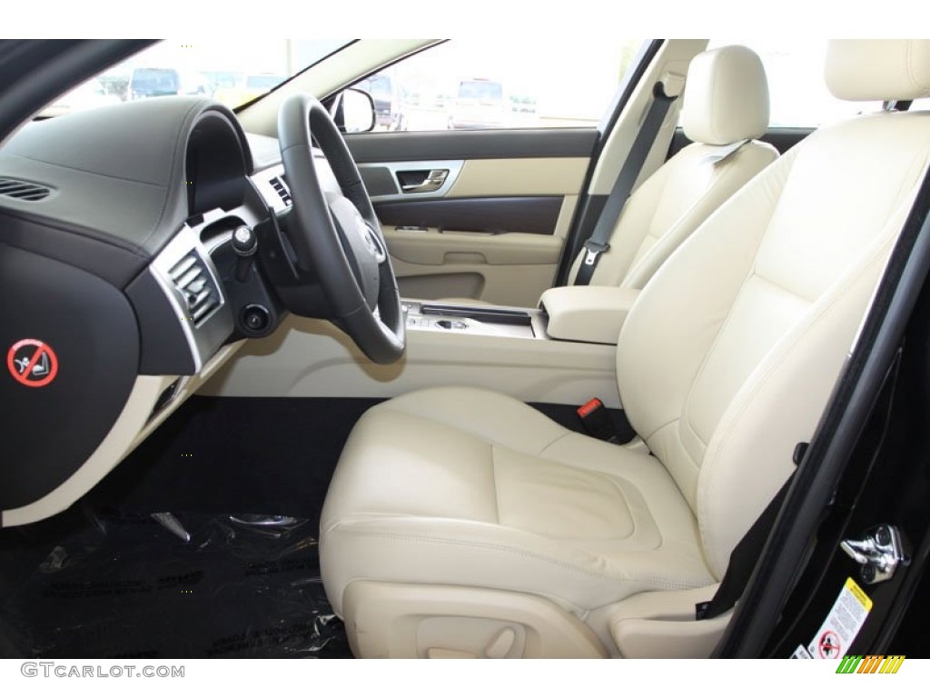 Barley/Warm Charcoal Interior 2012 Jaguar XF Standard XF Model Photo #58812576