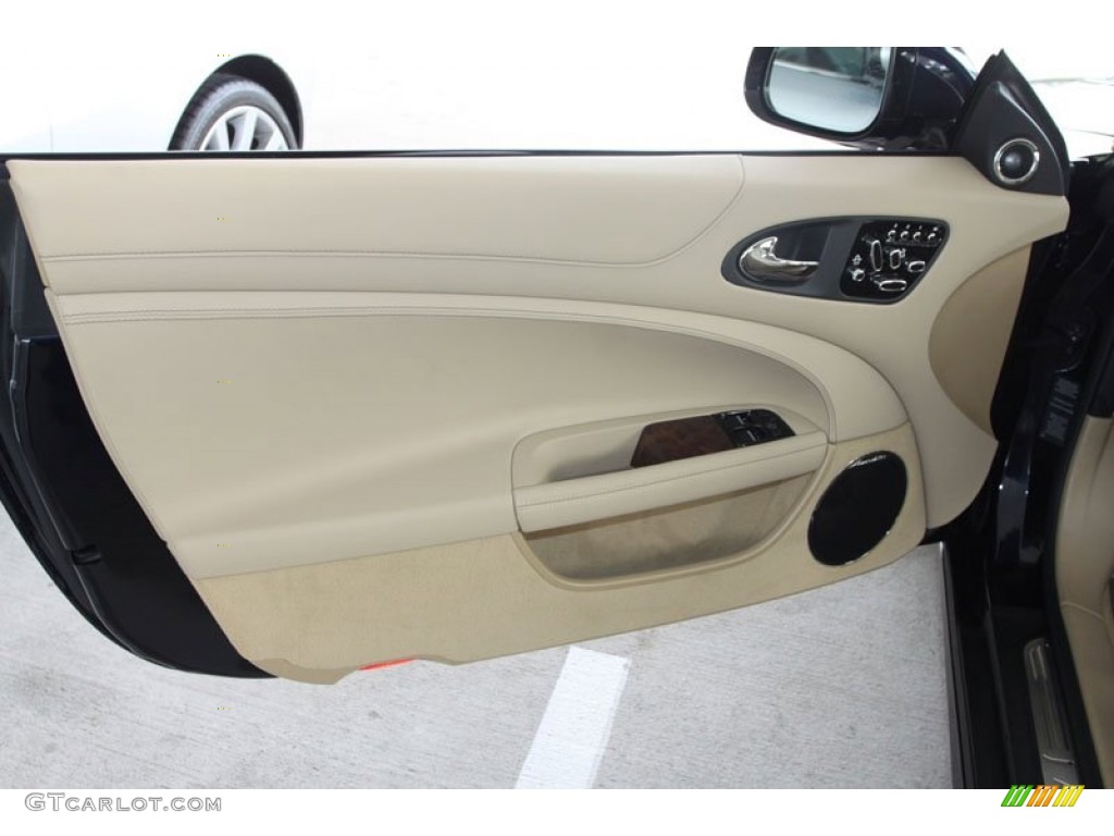 2012 Jaguar XK XK Coupe Caramel/Caramel Door Panel Photo #58813110