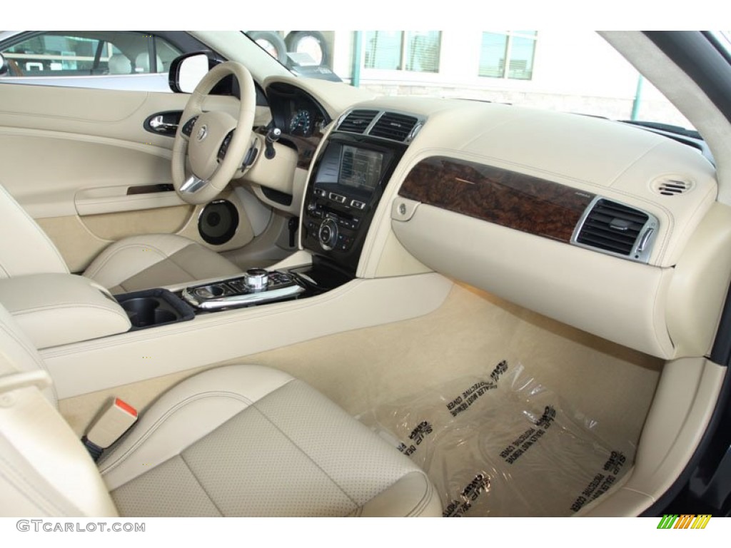 2012 Jaguar XK XK Coupe Caramel/Caramel Dashboard Photo #58813128