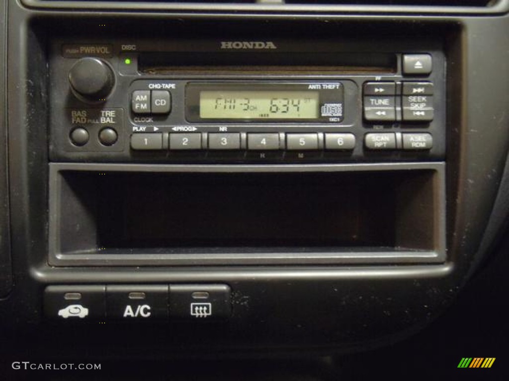 2000 Honda Civic EX Coupe Audio System Photo #58814466