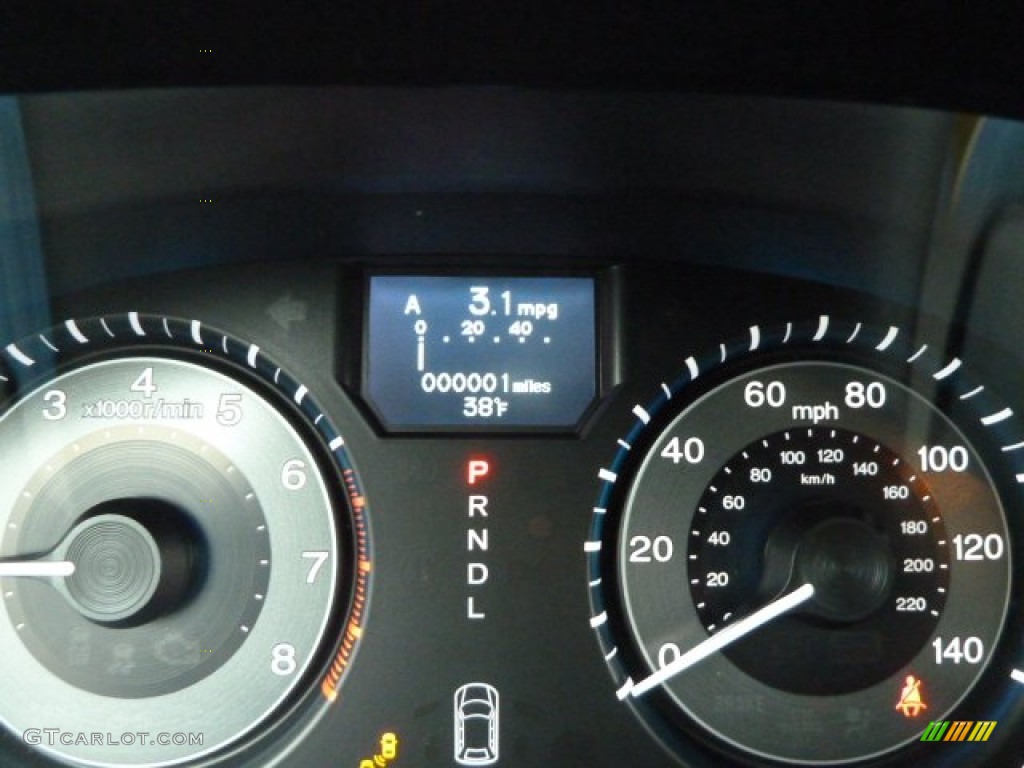 2012 Honda Odyssey Touring Elite Gauges Photo #58814478