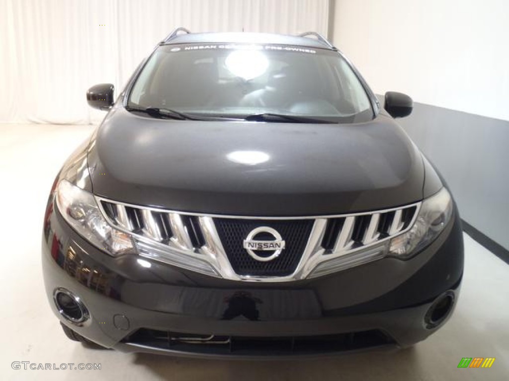 2009 Murano S - Super Black / Black photo #3