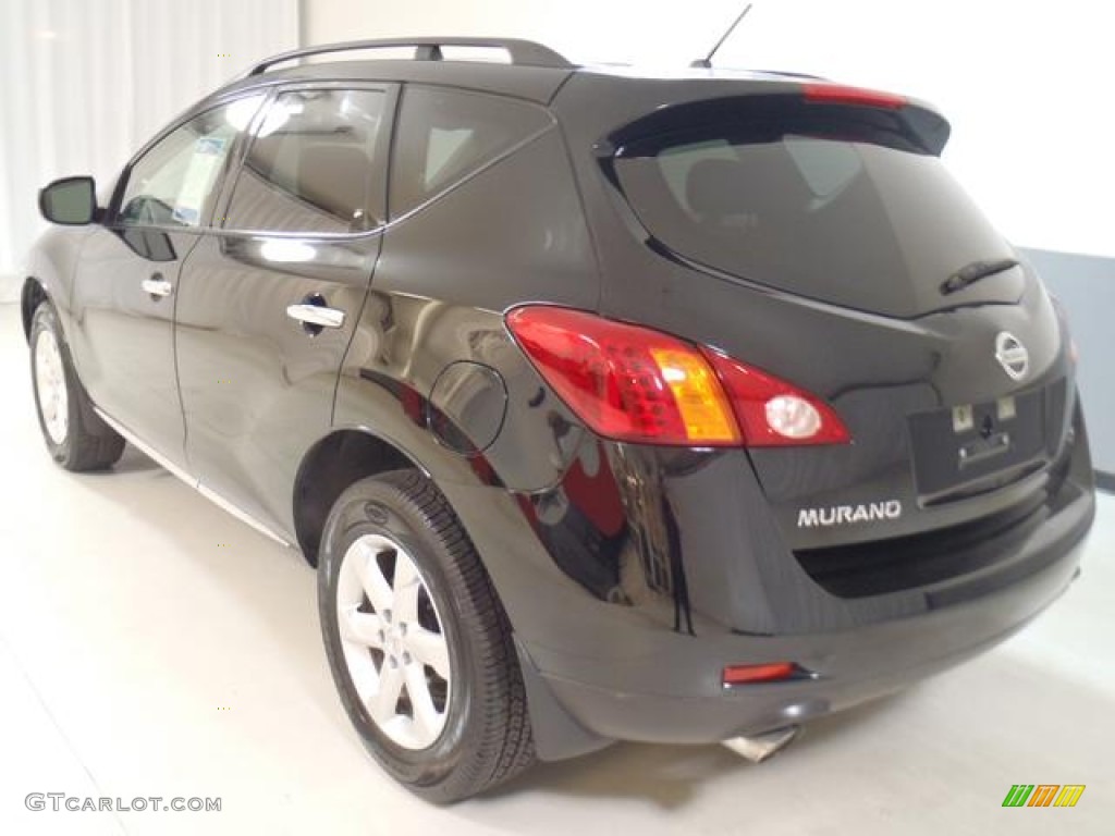 2009 Murano S - Super Black / Black photo #19