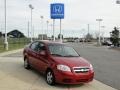2010 Sport Red Chevrolet Aveo LT Sedan  photo #2