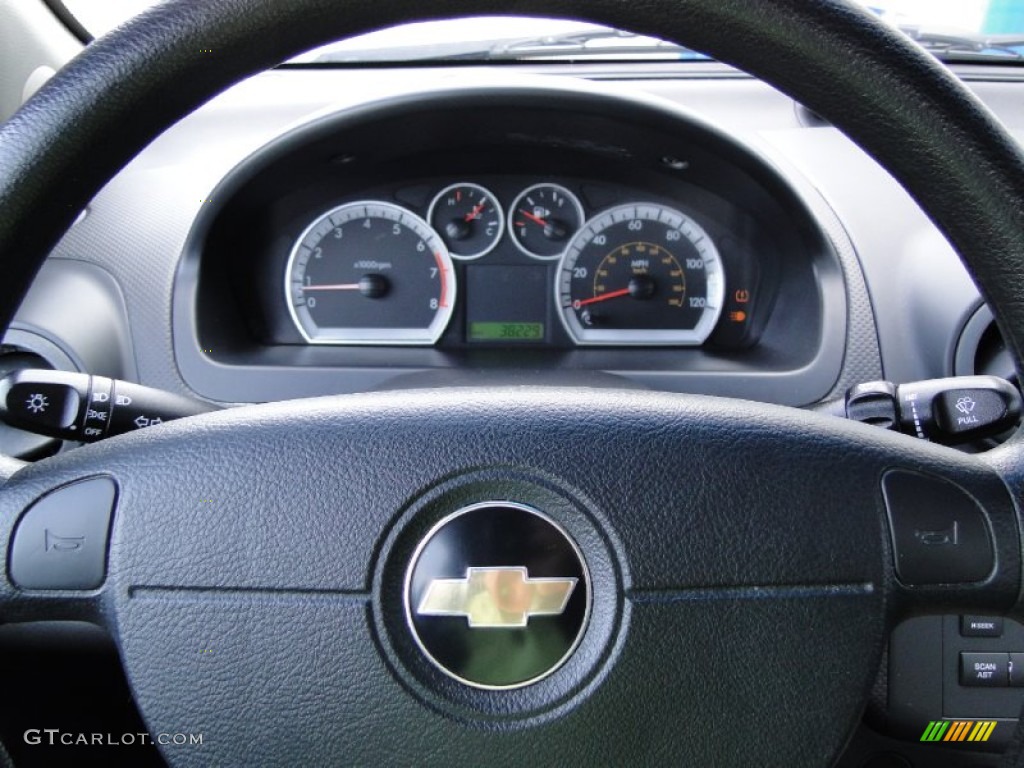 2010 Aveo LT Sedan - Sport Red / Charcoal photo #15