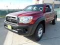 2008 Impulse Red Pearl Toyota Tacoma V6 PreRunner Double Cab  photo #7