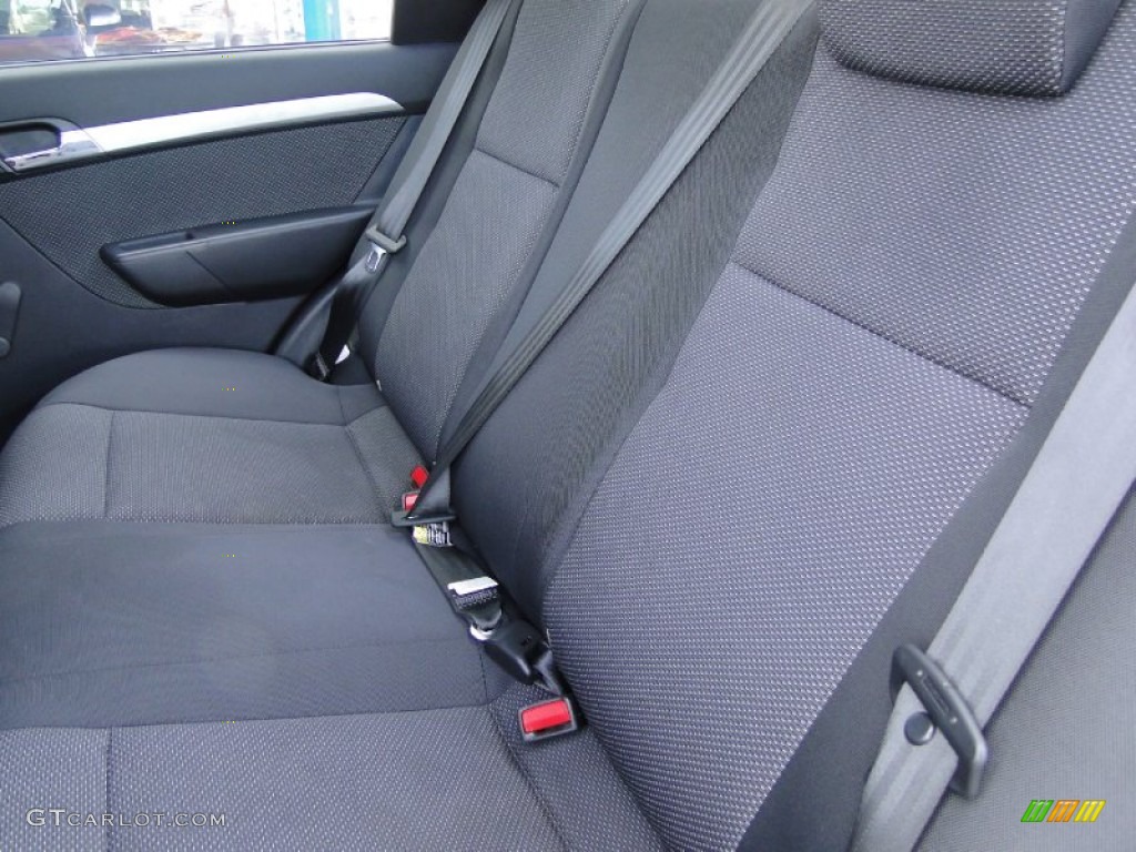 2010 Aveo LT Sedan - Sport Red / Charcoal photo #26