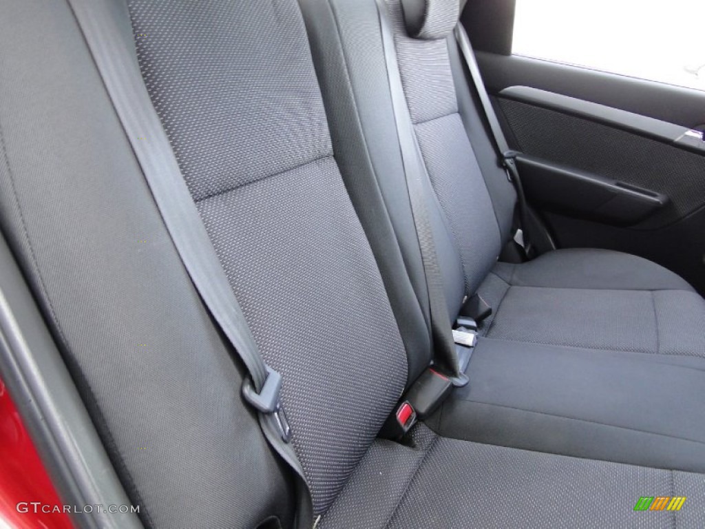 2010 Aveo LT Sedan - Sport Red / Charcoal photo #28