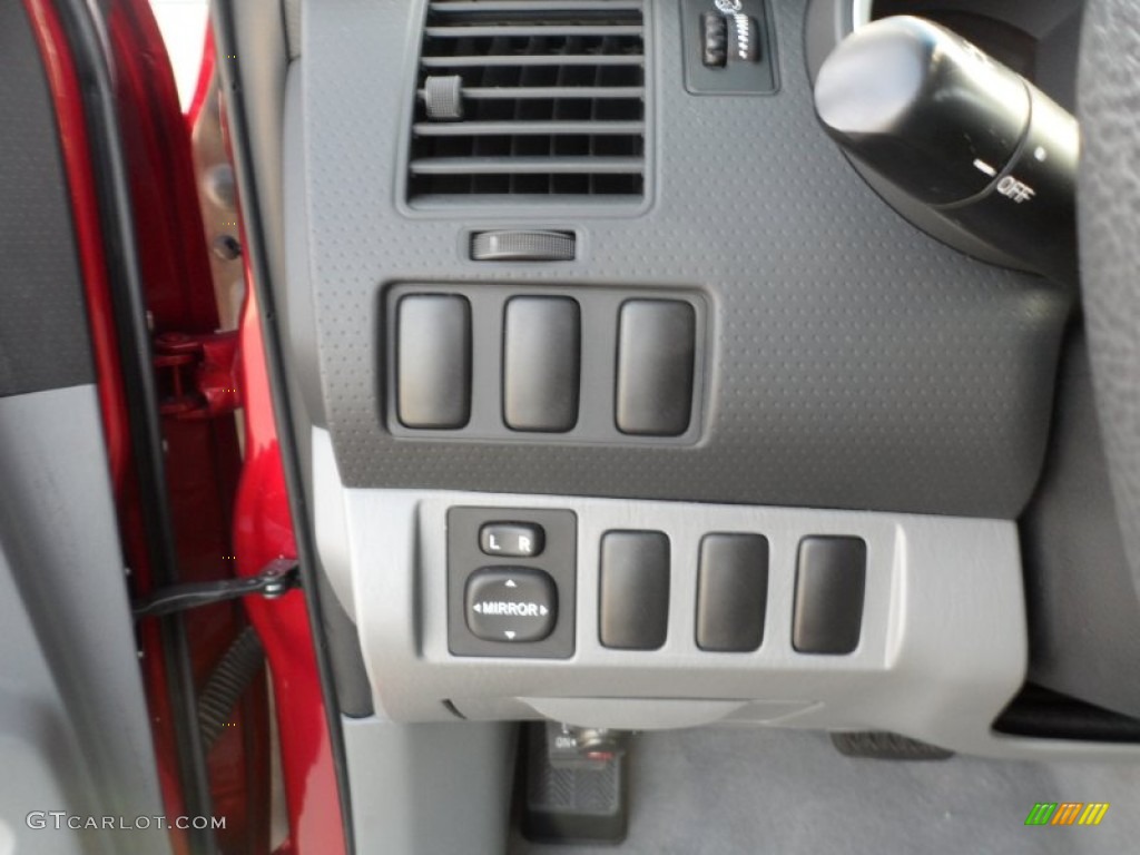 2008 Tacoma V6 PreRunner Double Cab - Impulse Red Pearl / Graphite Gray photo #45