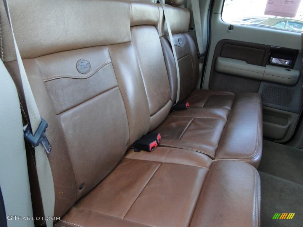 2006 F150 King Ranch SuperCrew - Oxford White / Castano Brown Leather photo #30
