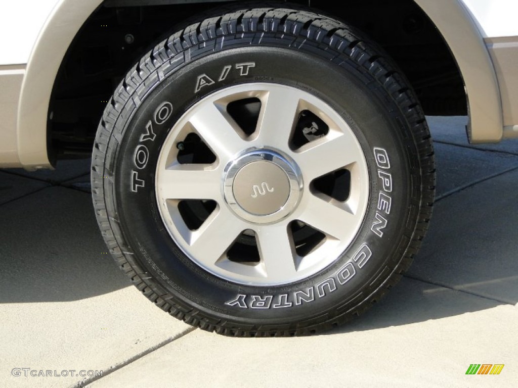 2006 F150 King Ranch SuperCrew - Oxford White / Castano Brown Leather photo #34