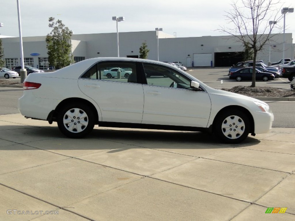 2003 Accord LX Sedan - Taffeta White / Ivory photo #4