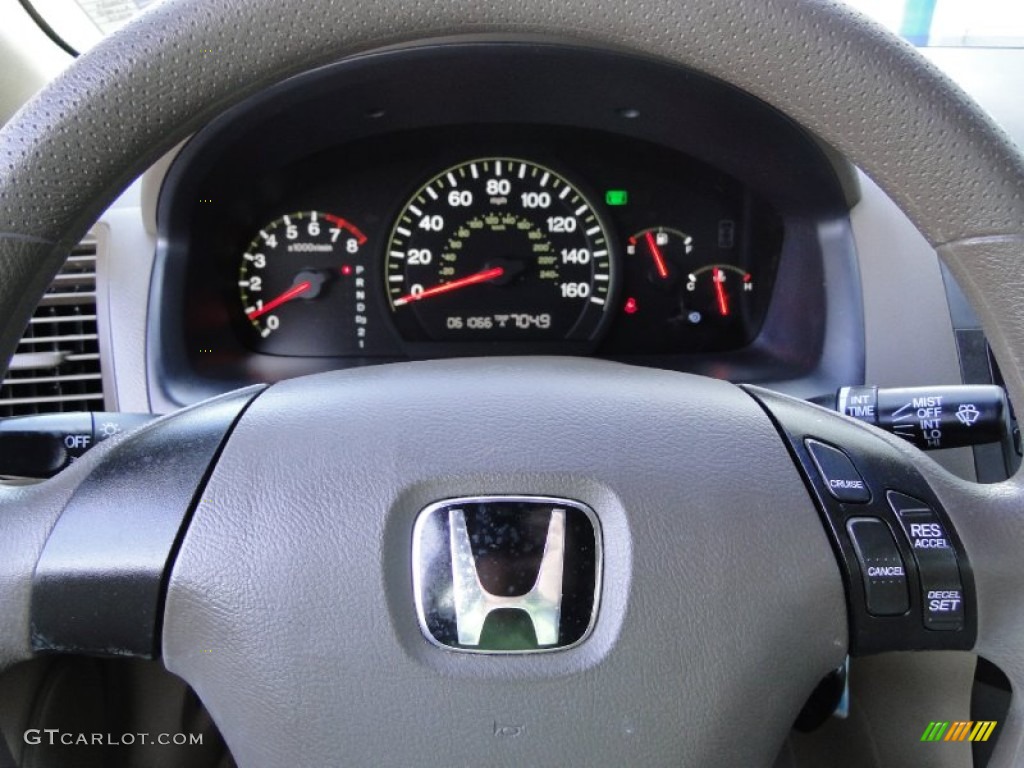 2003 Accord LX Sedan - Taffeta White / Ivory photo #15
