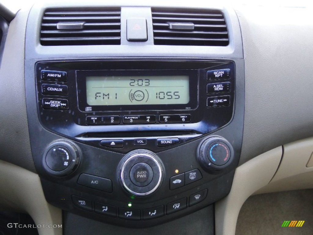 2003 Accord LX Sedan - Taffeta White / Ivory photo #19