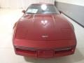 1990 Dark Red Metallic Chevrolet Corvette Coupe  photo #3