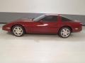 1990 Dark Red Metallic Chevrolet Corvette Coupe  photo #15