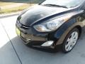 2012 Black Noir Pearl Hyundai Elantra Limited  photo #10