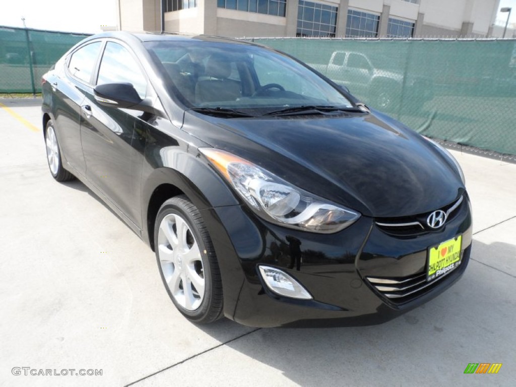 Black Noir Pearl Hyundai Elantra