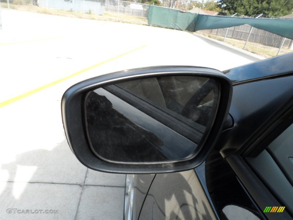2012 Elantra Limited - Black Noir Pearl / Beige photo #13