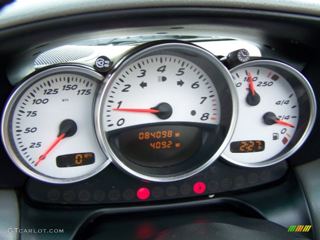 2002 Porsche Boxster S Gauges Photo #58818900