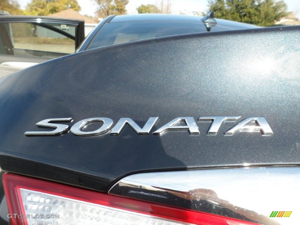 2012 Sonata SE - Pacific Blue Pearl / Gray photo #15