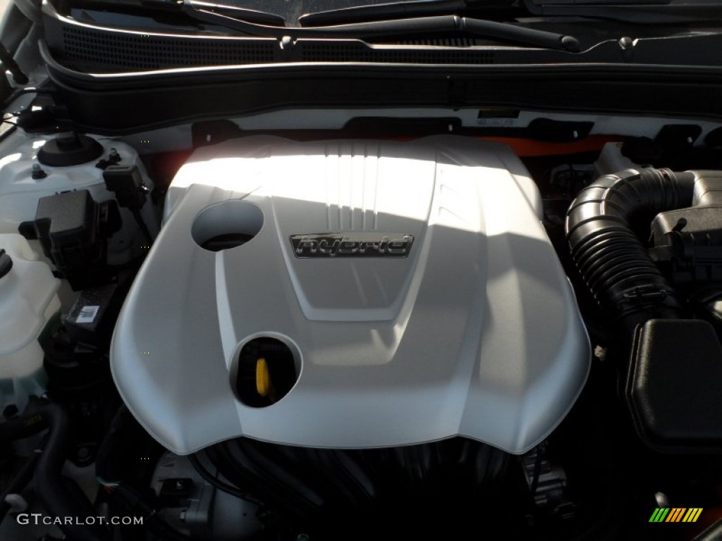 2011 Hyundai Sonata Hybrid 2.4 Liter h DOHC 16-Valve D-CVVT 4 Cylinder Gasoline/Electric Hybrid Engine Photo #58820283